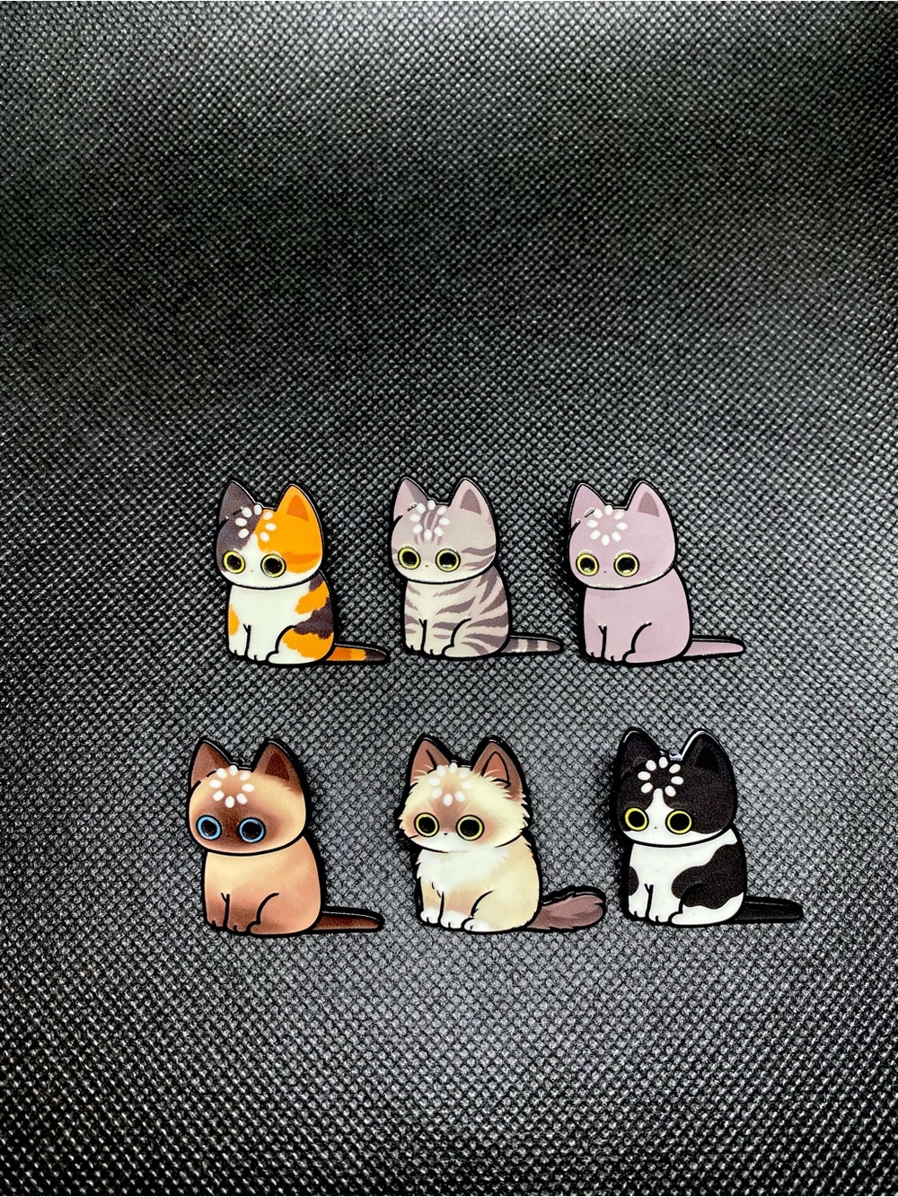 Kitty Loading Data Enamel Pin or Magnet Multicolor Cats - Choose One NWOT
